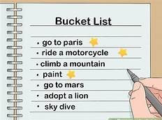 ​How To Construct Your Bucket List: The Ultimate Guide  TheEulogyWriters.com