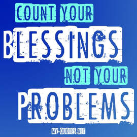 Count your blessings  TheEulogyWriters.com